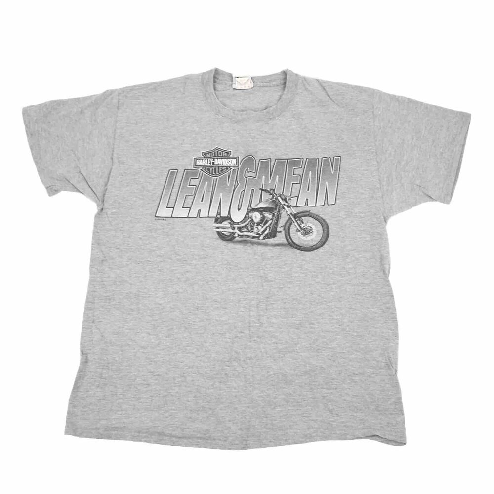 2012 Harley Davidson MI Short Sleeve T-Shirt Large Mens Light Gray Motorcycle L